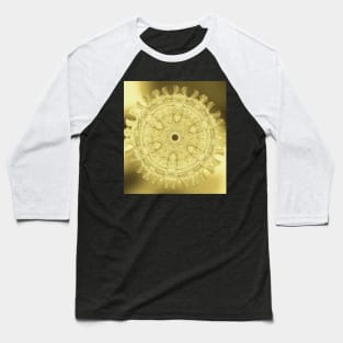 Elegant gold mandala Baseball T-Shirt